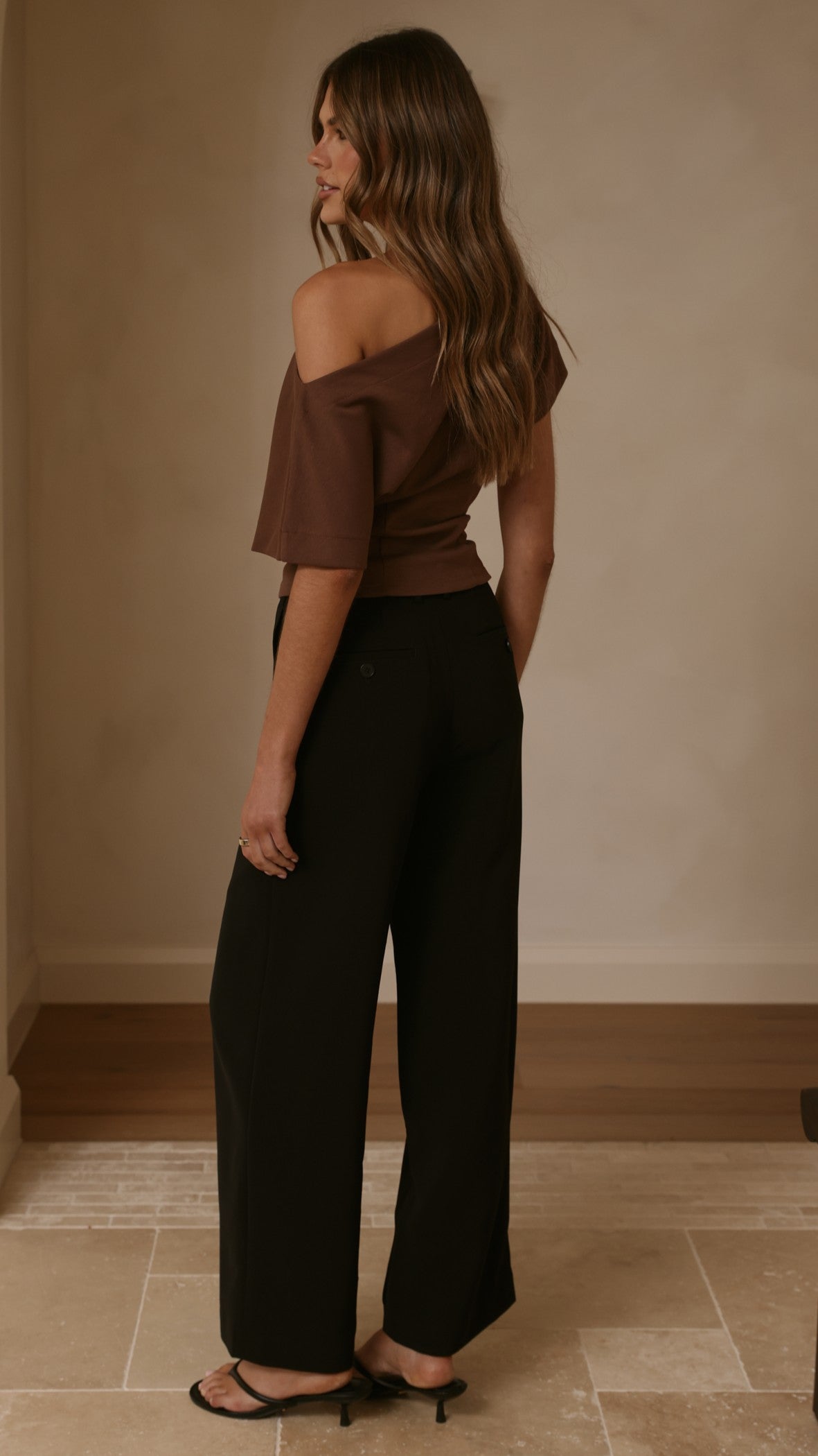 MVN Ady Wide Leg Pants - Black