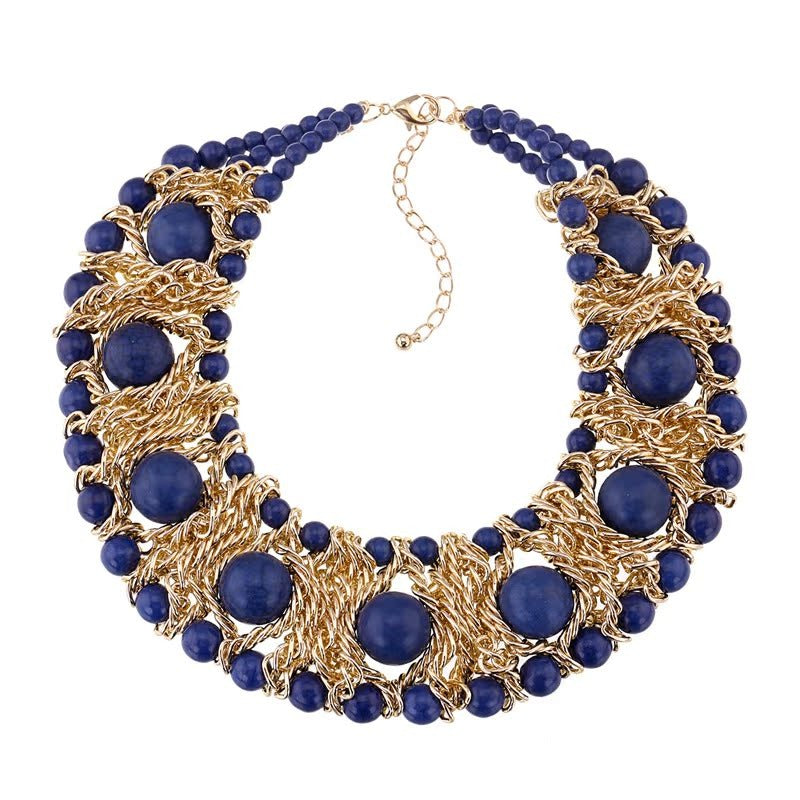 Pre Order: Bohemian Ethnic Style Hand-Woven Necklace