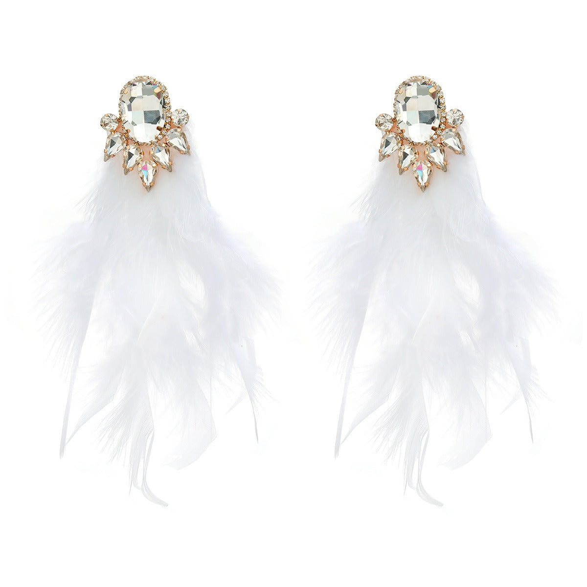 Pre Order: Bohemian Feather Tassel Earrings