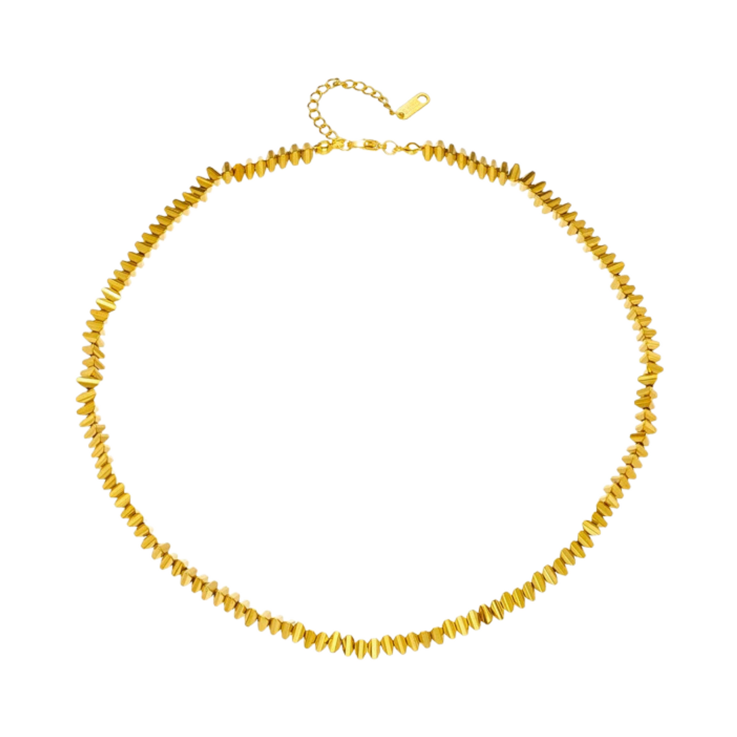Pre Order: Beads Strand Gold Plated Necklace