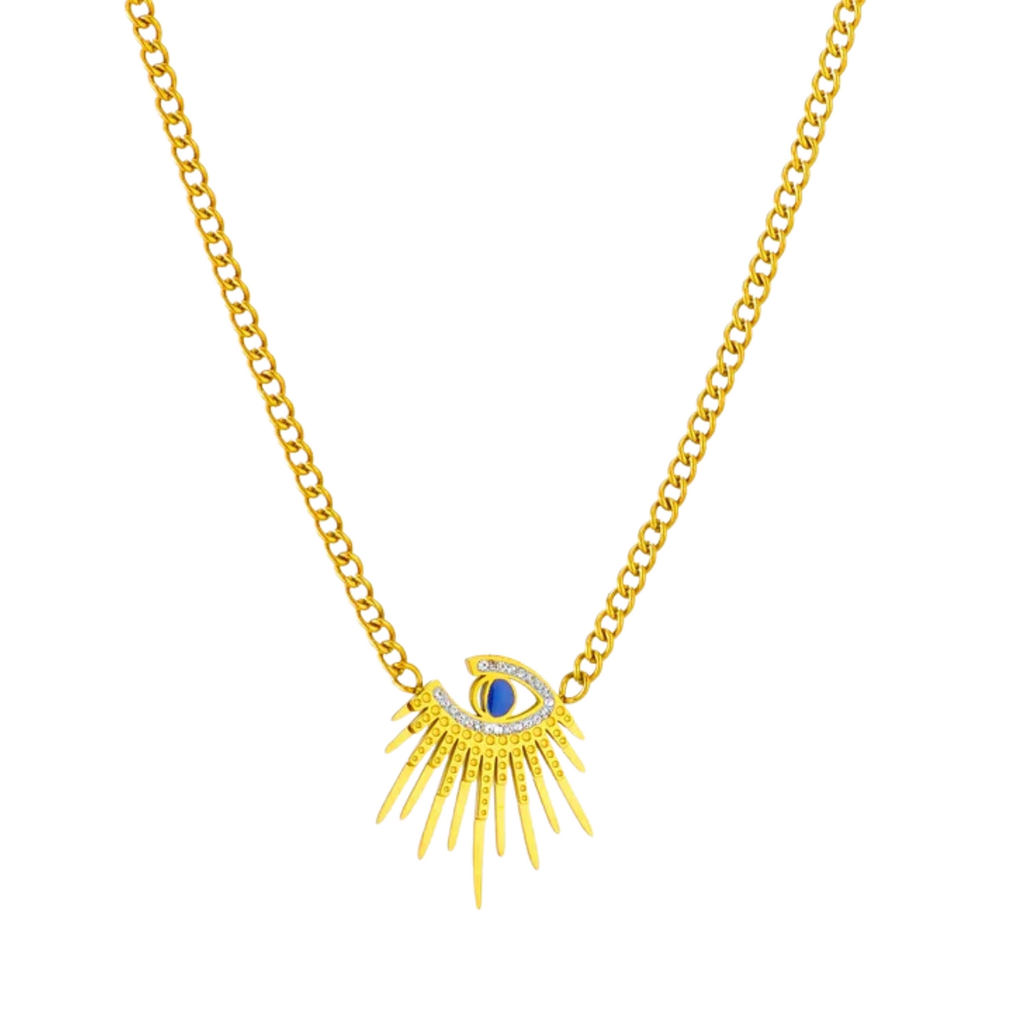 Pre Order: Blue Eyes Pendant Necklace