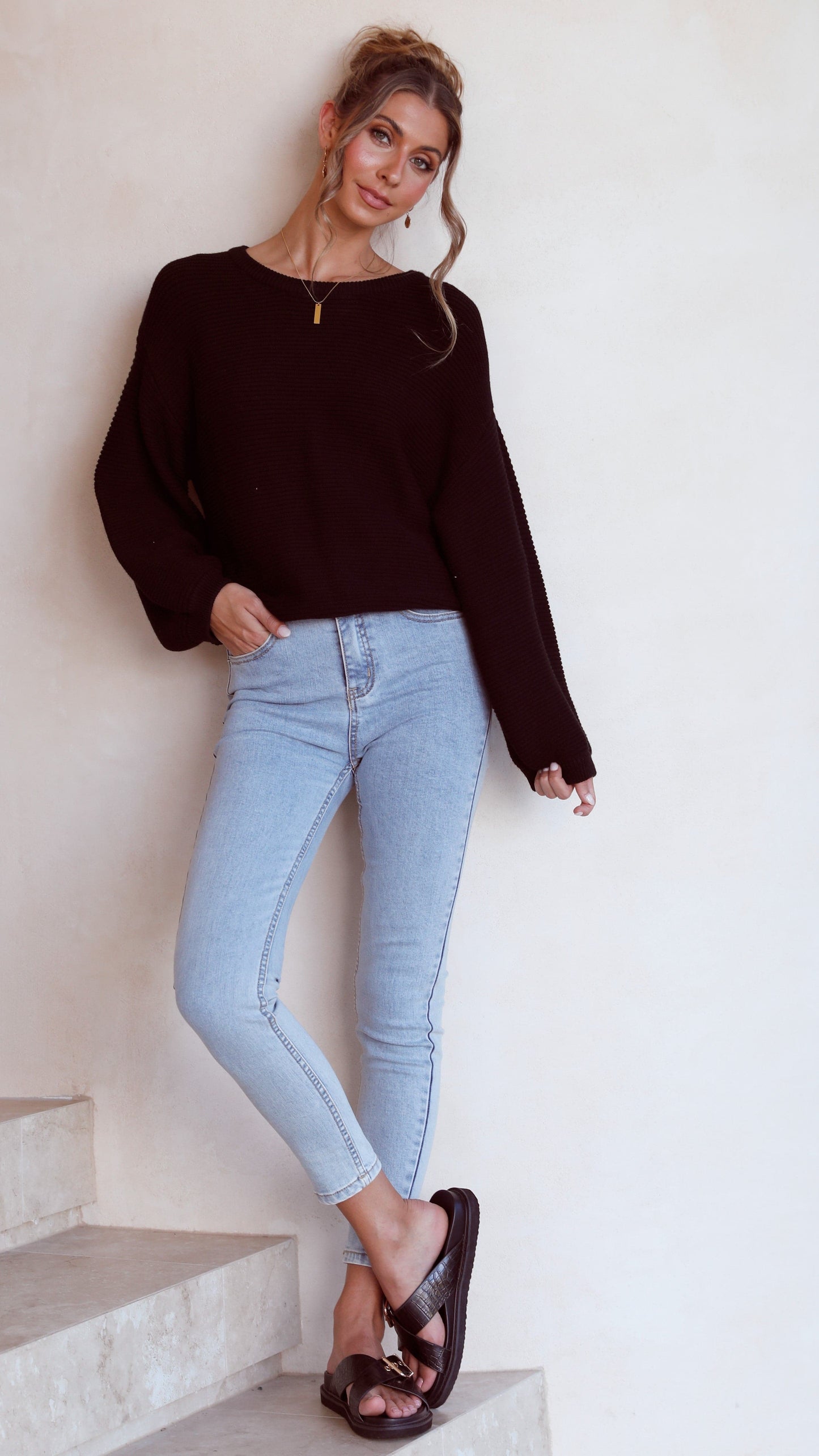 Carmel Knit - Black