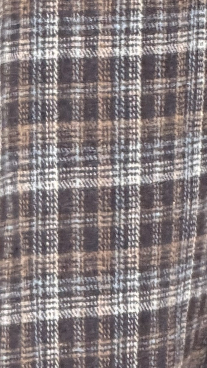 MVN Adrina Coat - Brown Plaid