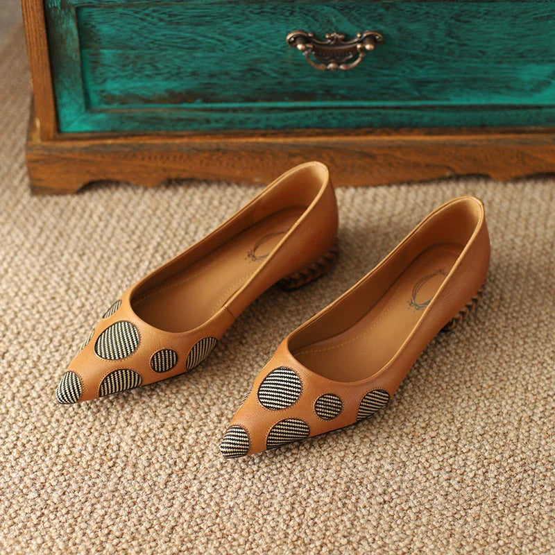 Classic Pointed Toe Leather Shoes