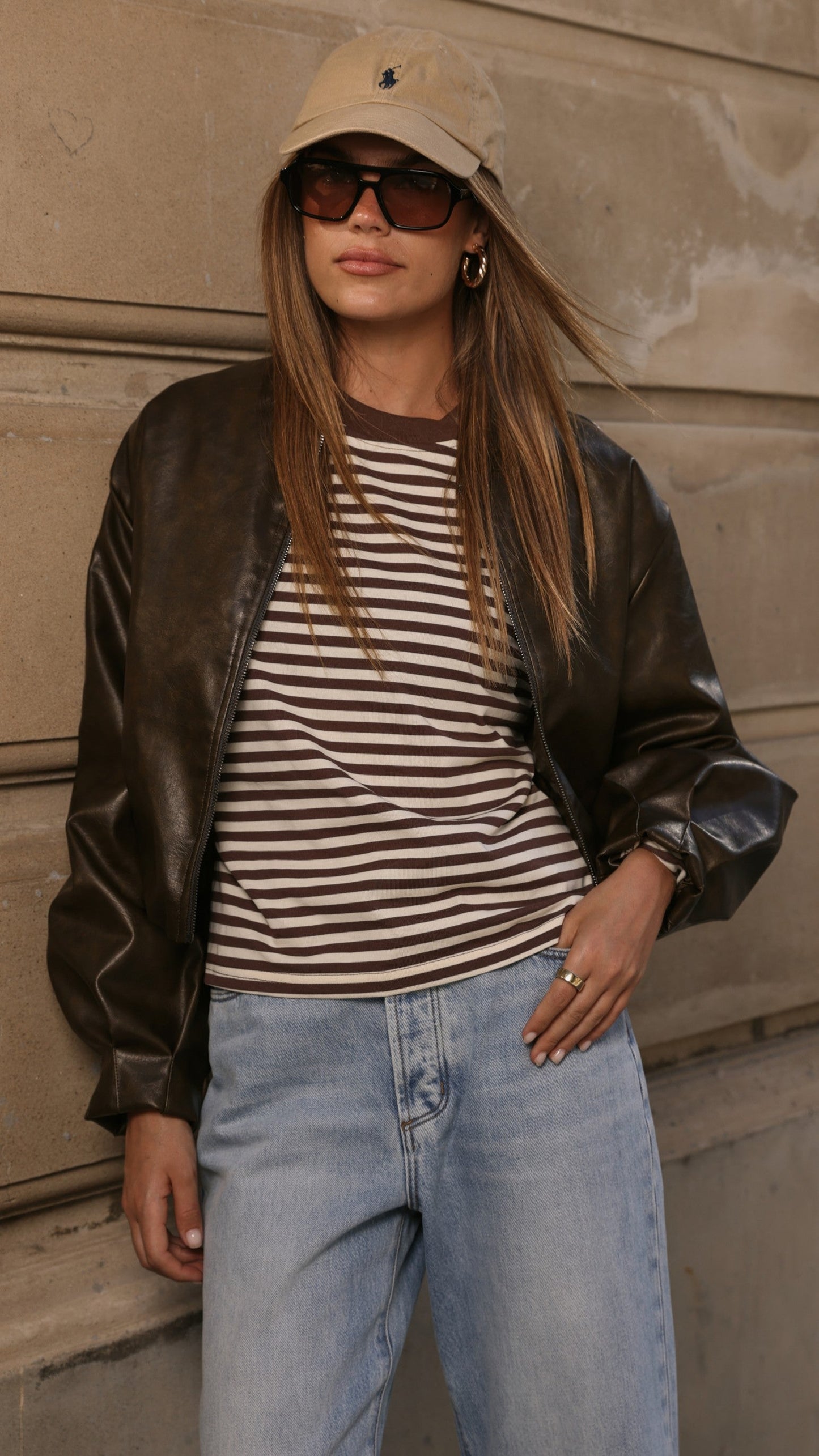 Jackson Bomber Jacket - Vintage Brown
