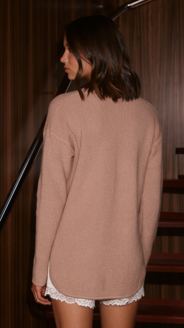 Kennedy Knit - Mocha