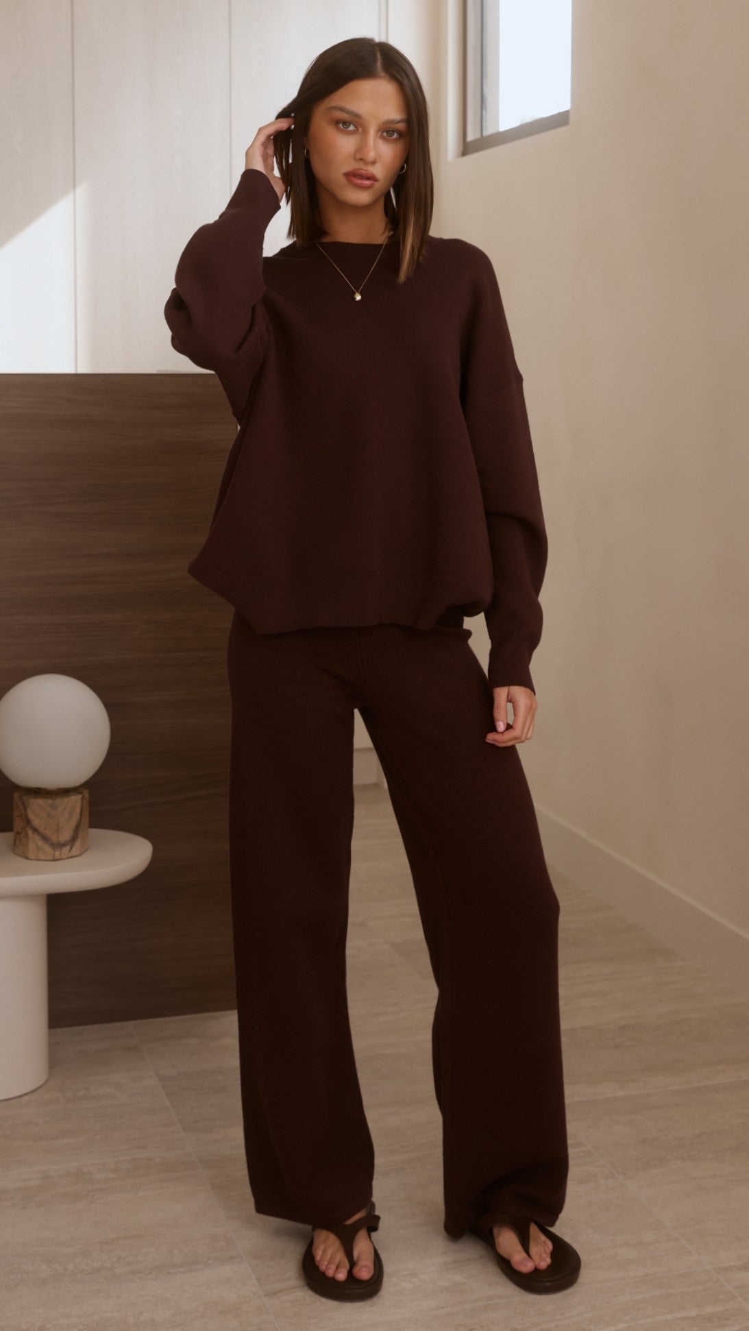 Celeste Sweater - Chocolate