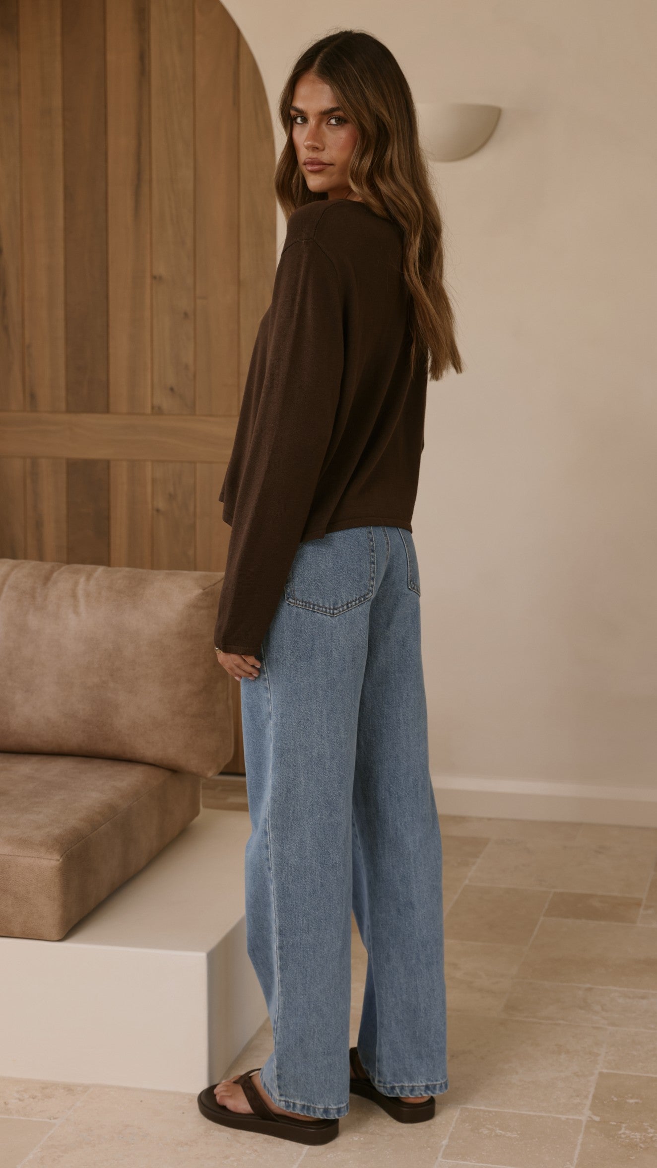 Lydia Cardigan - Chocolate
