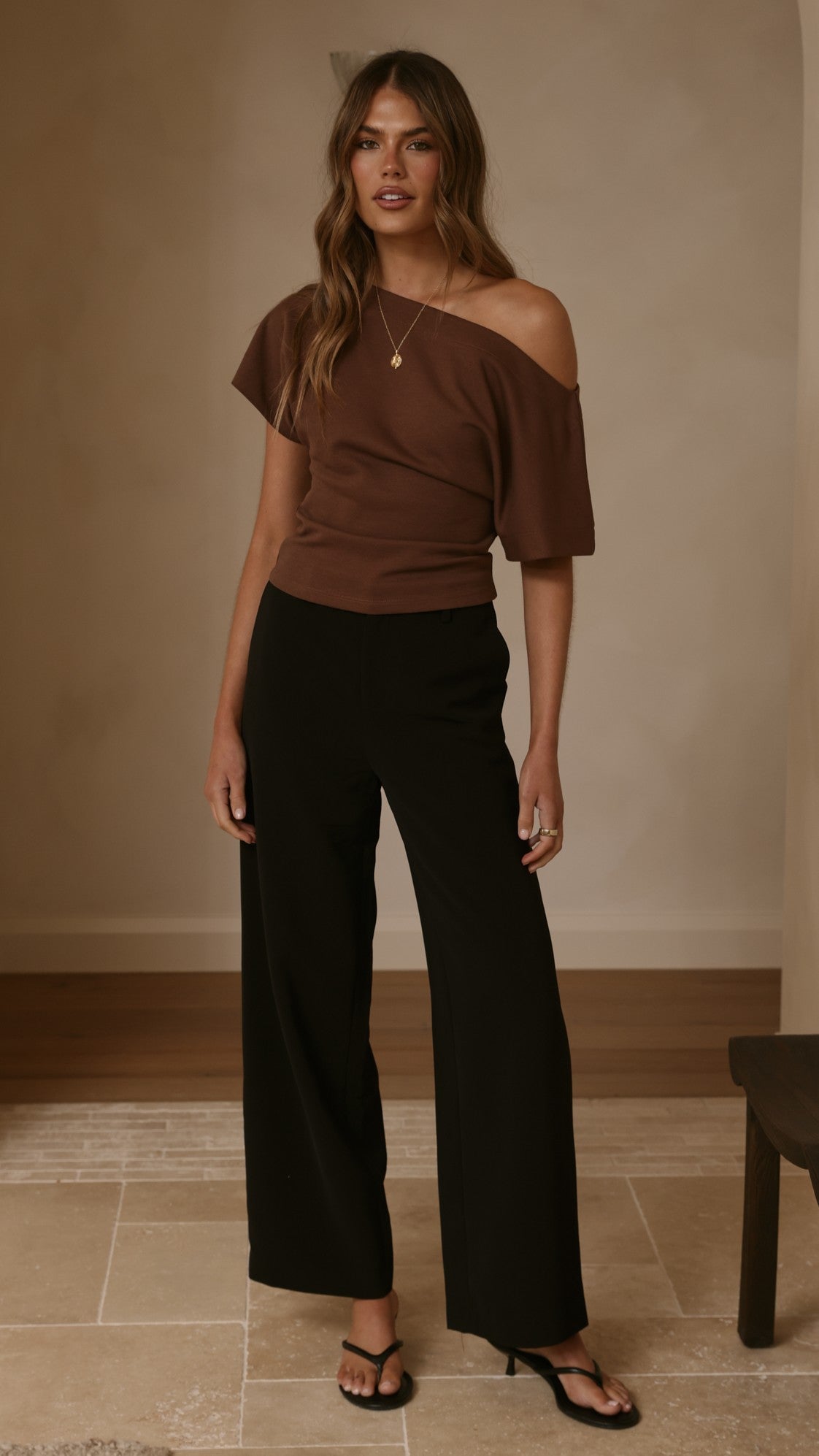 MVN Ady Wide Leg Pants - Black