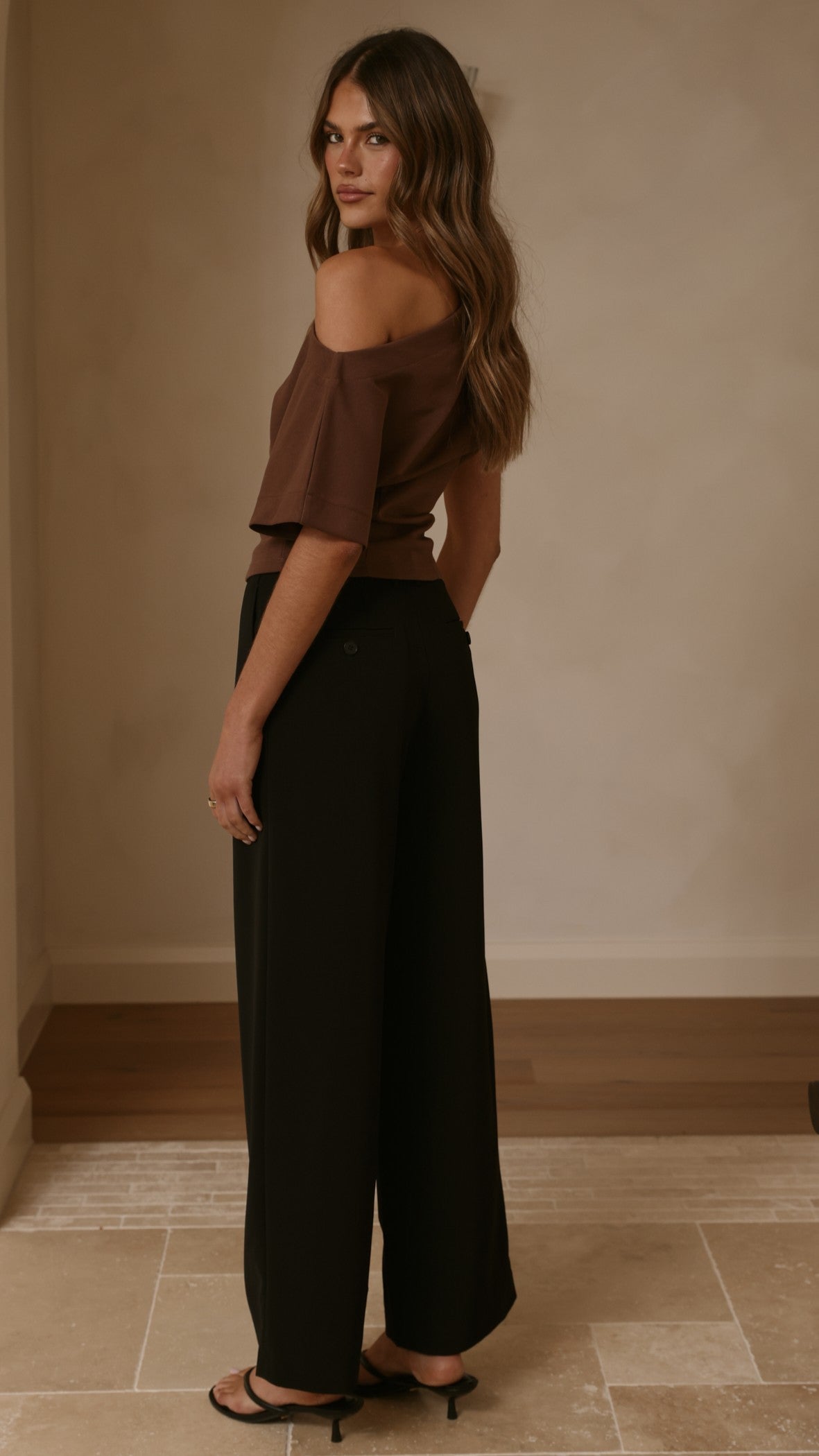 MVN Ady Wide Leg Pants - Black