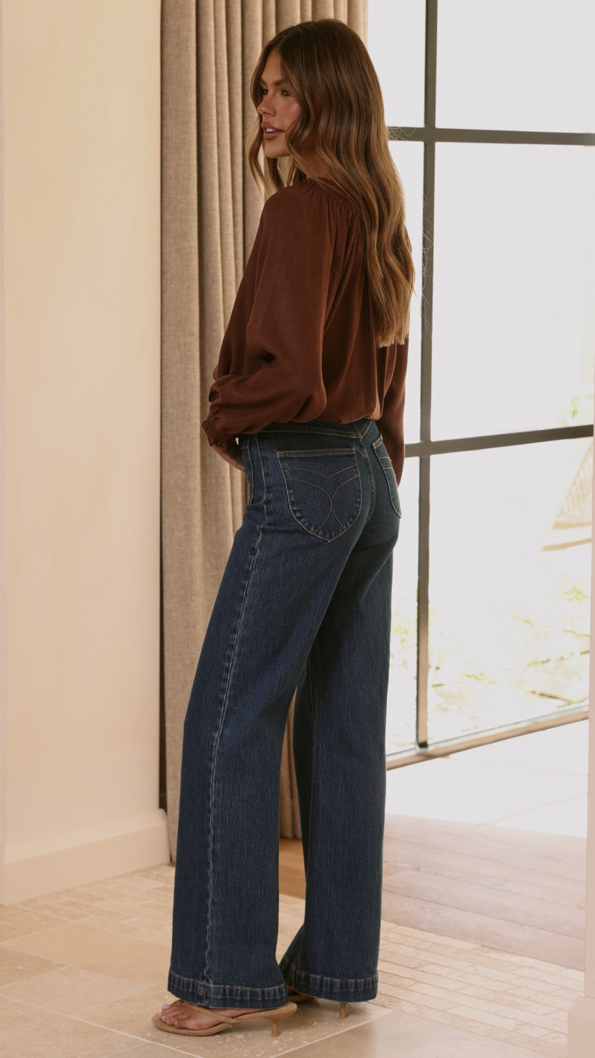 Solana Top - Brown