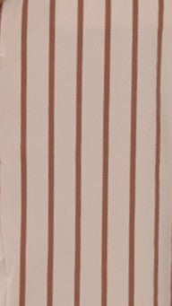 Tasmine Pants - White/Mauve Stripe