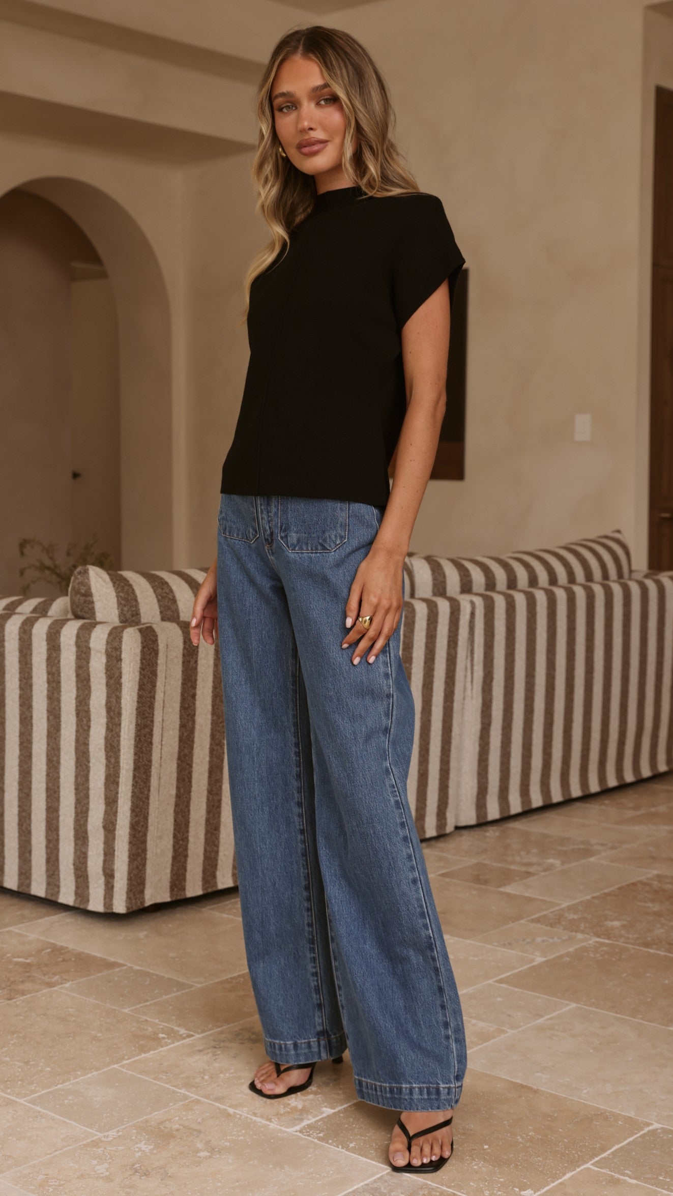 Shiloh Knit Top - Black
