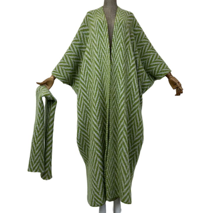Vibrant Comfort Knitted Long Cardigan - WINI
