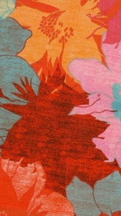 Zarelle Mini Skirt - Orange Floral
