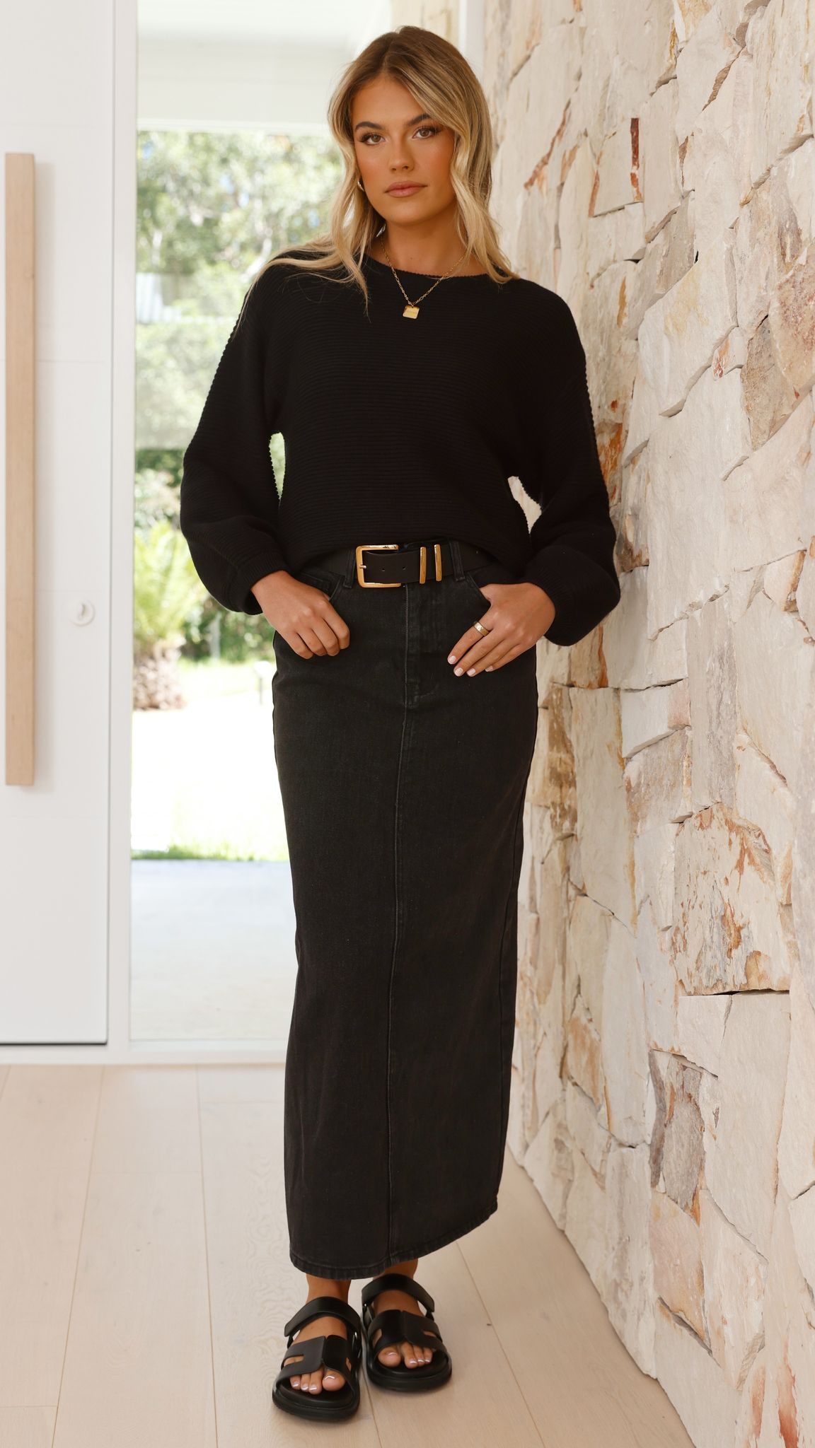 Carmel Knit - Black