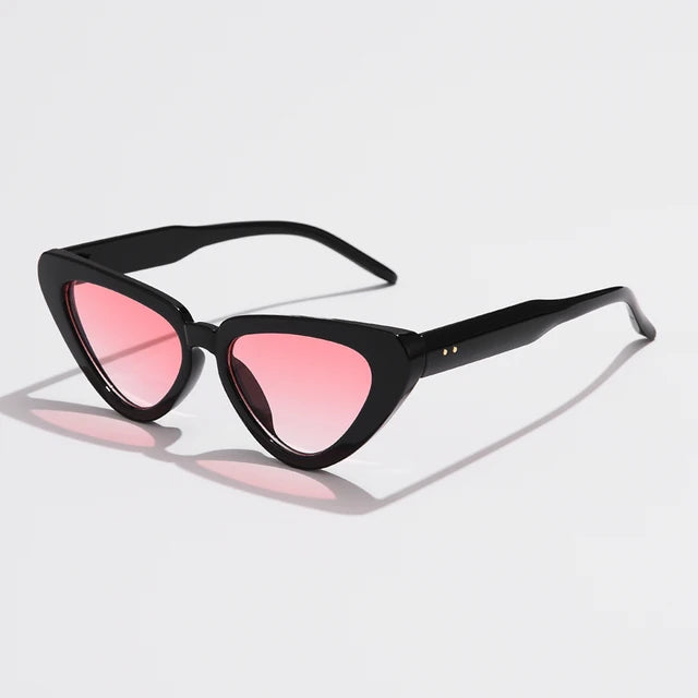 Retro Candy Colored Cat's Eye Sunglasses