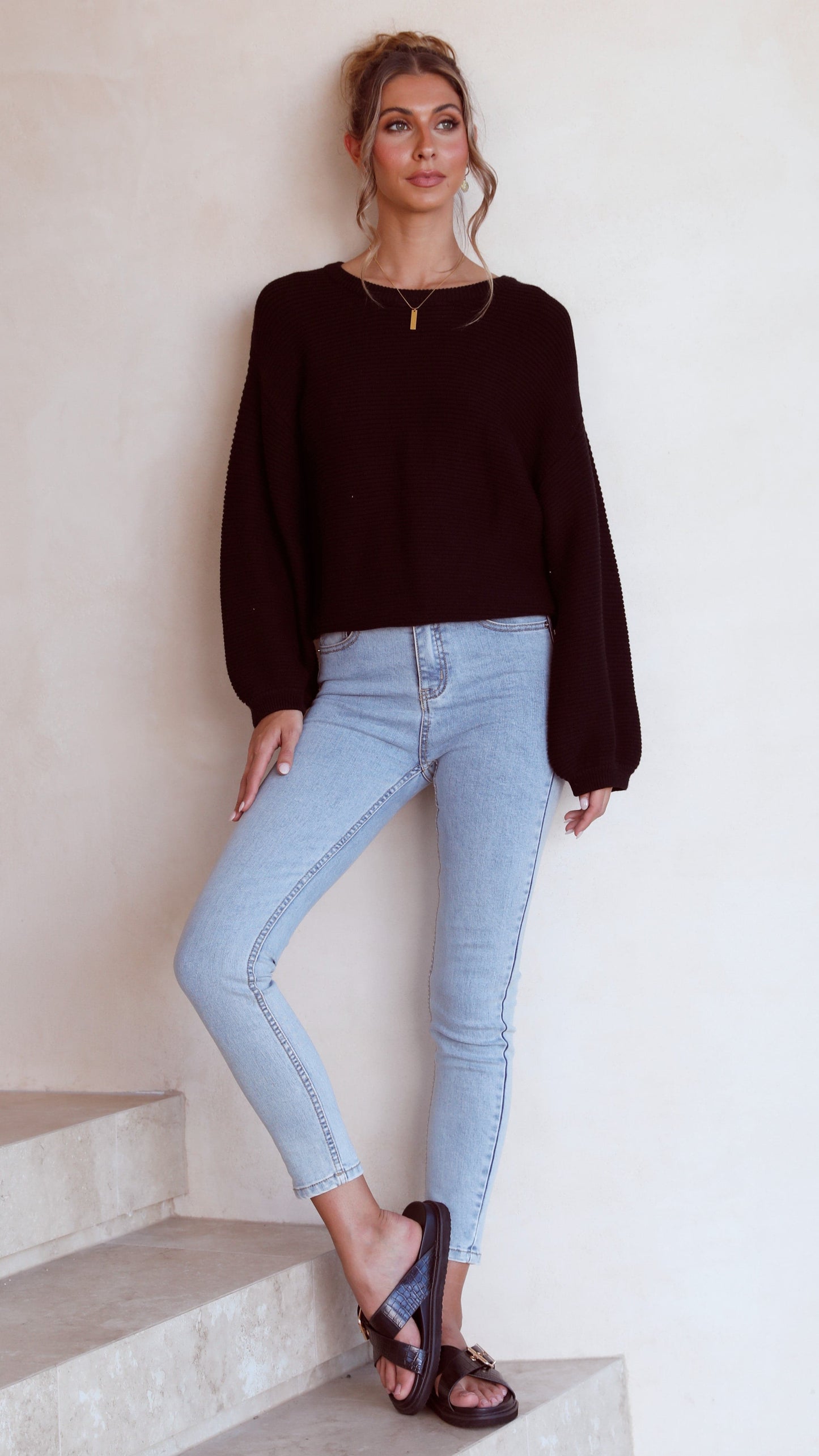 Carmel Knit - Black