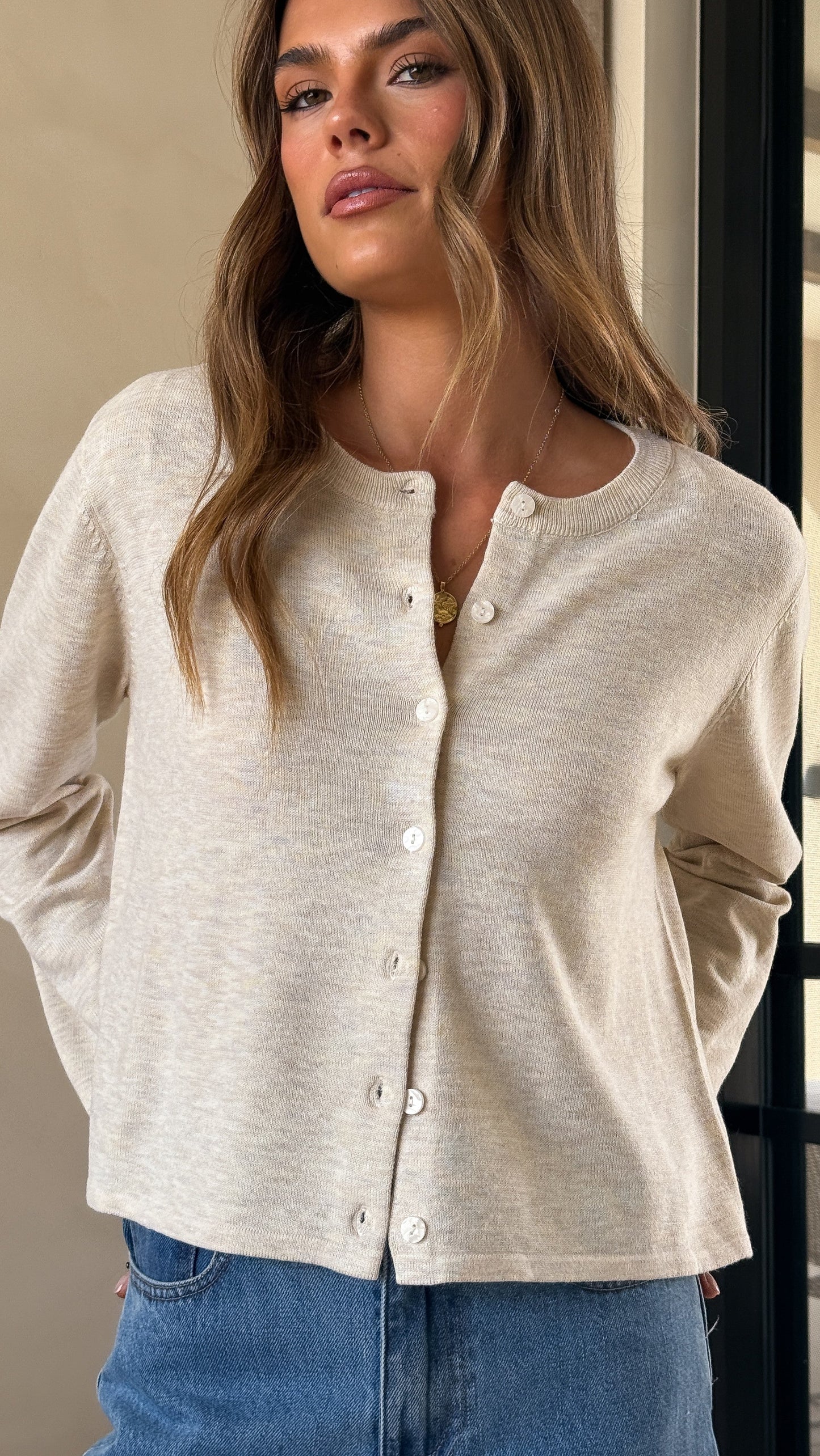 Lydia Cardigan - Natural