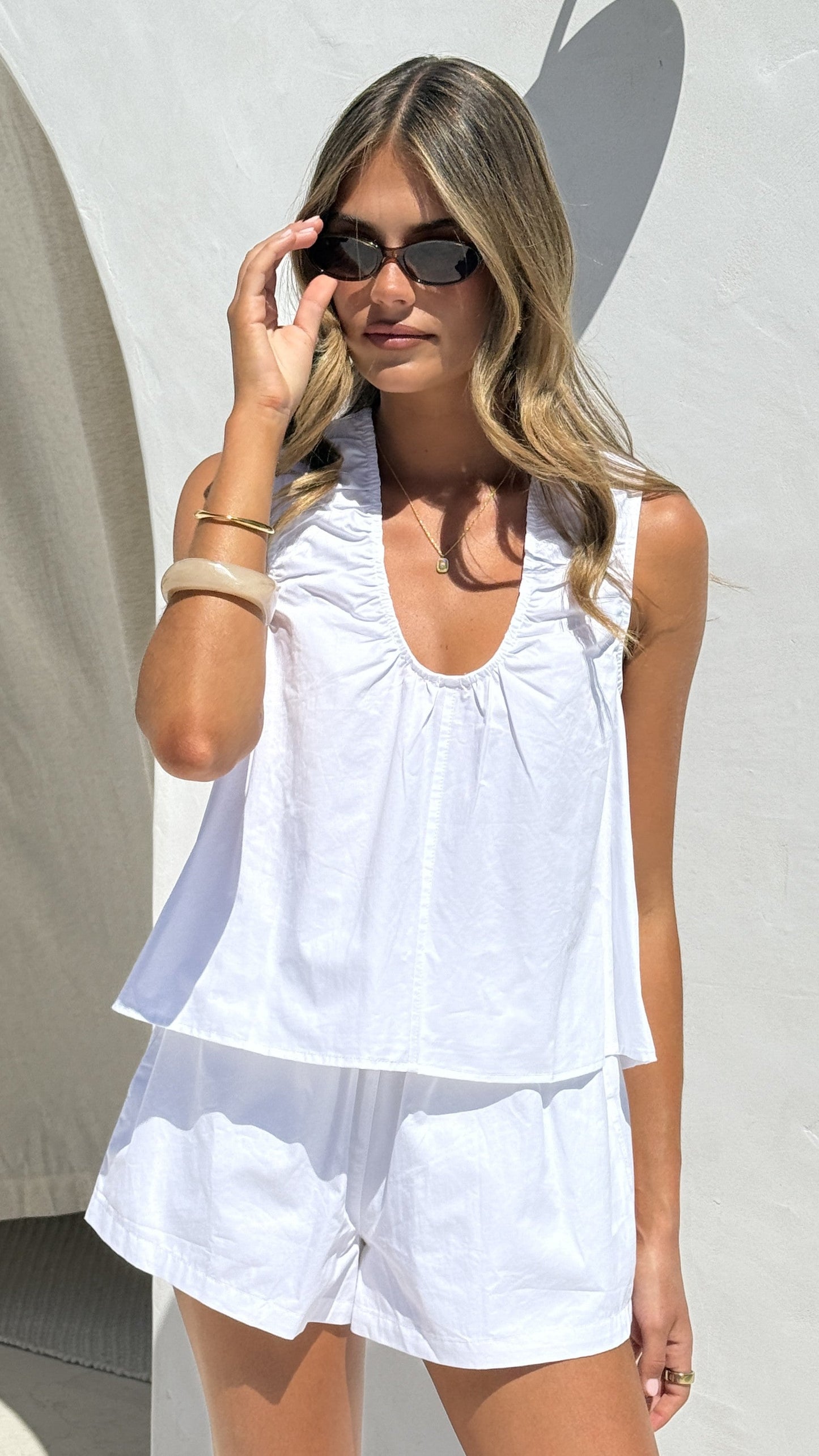 Vika Top - White