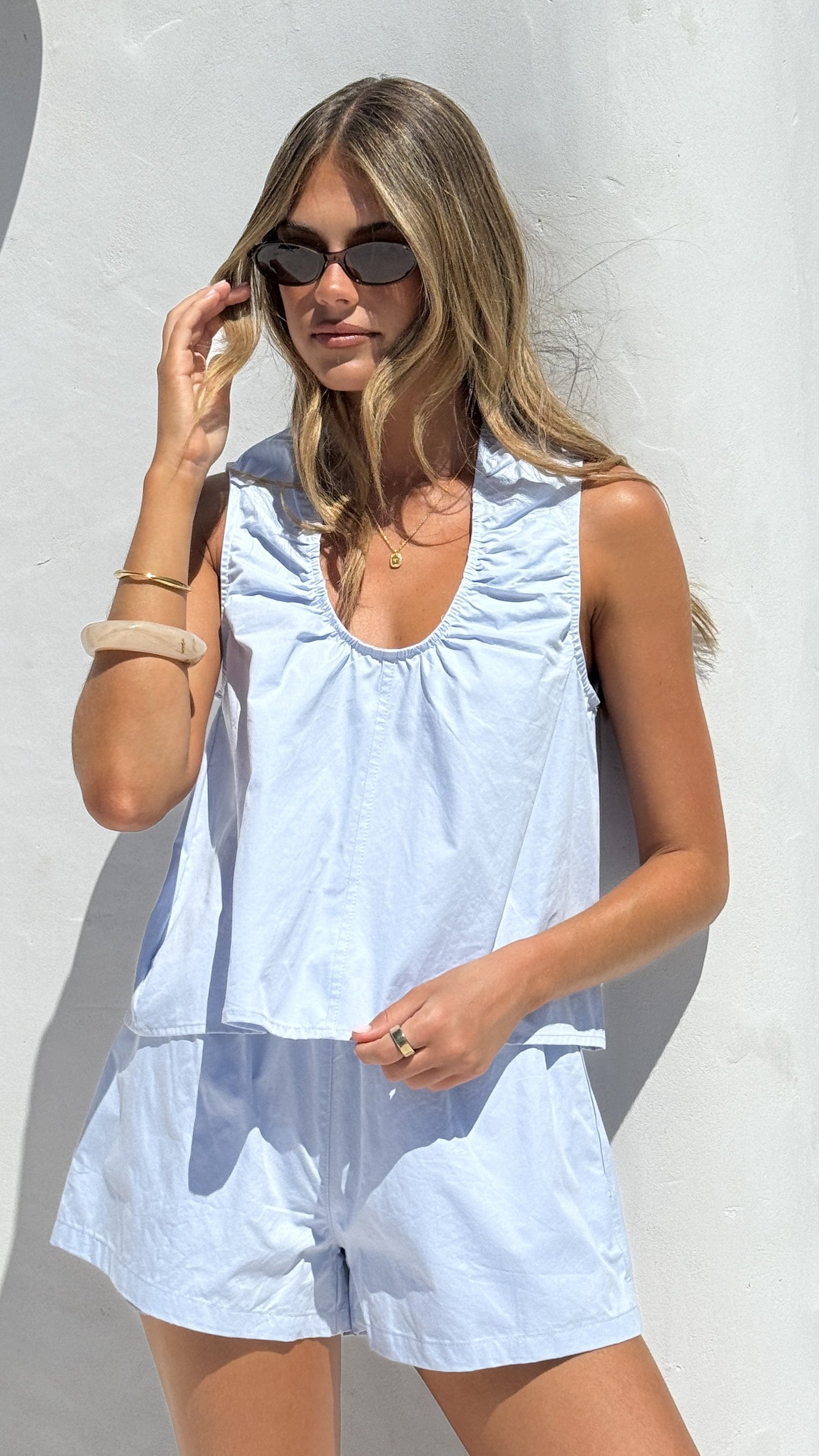 Vika Shorts - Blue