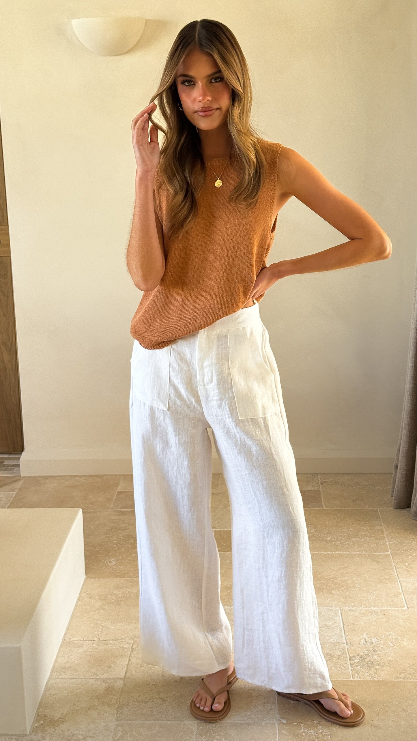 Jude Pants - White
