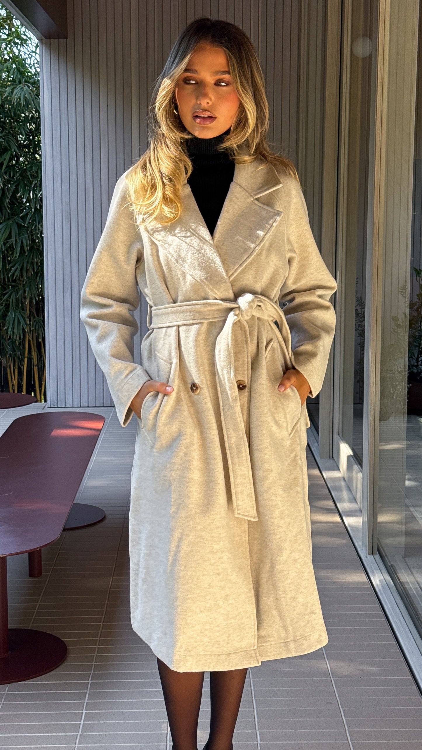 Marli Coat - Cream