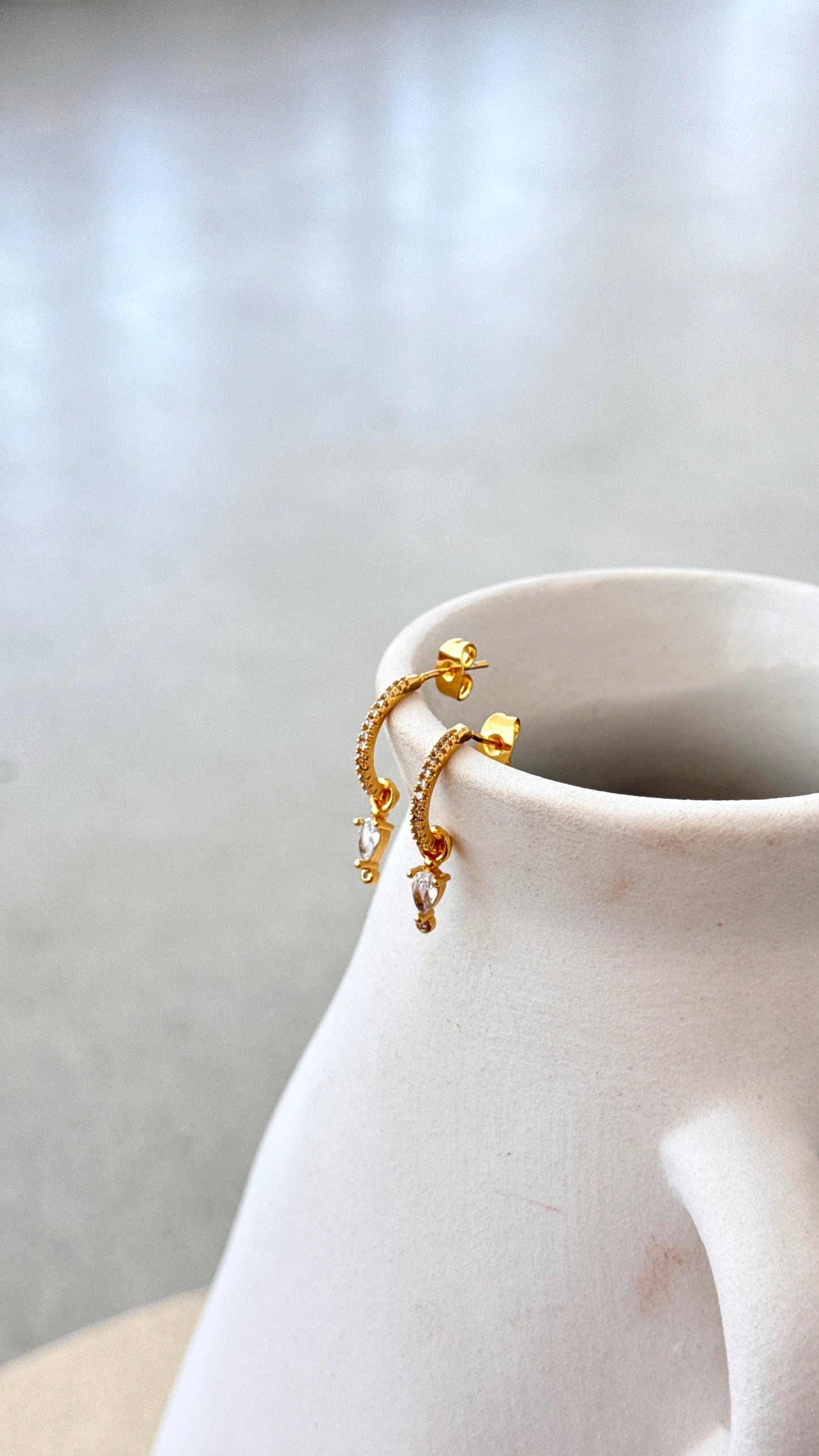 Terrina Earrings - Gold