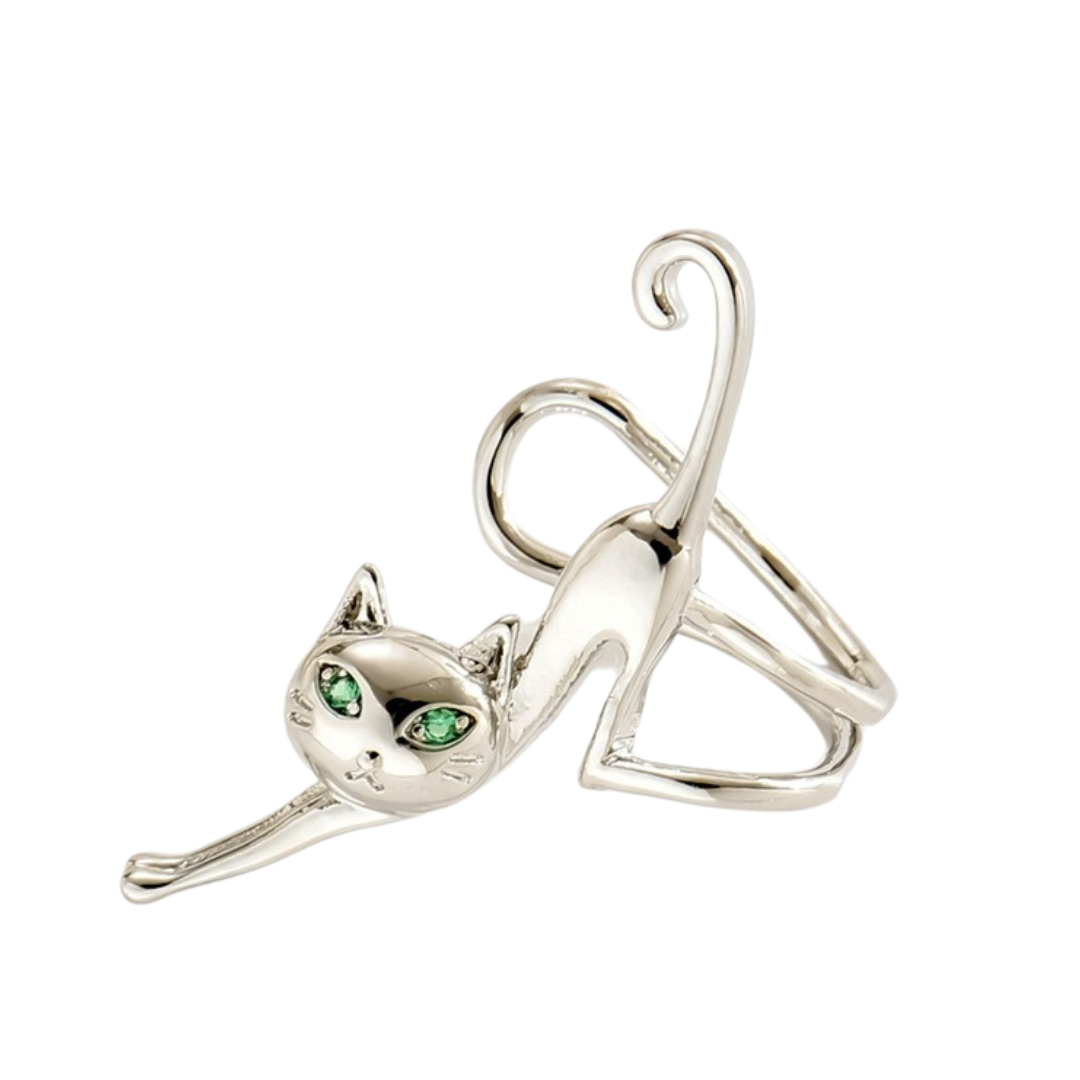 Alloy Cat Ear Clip