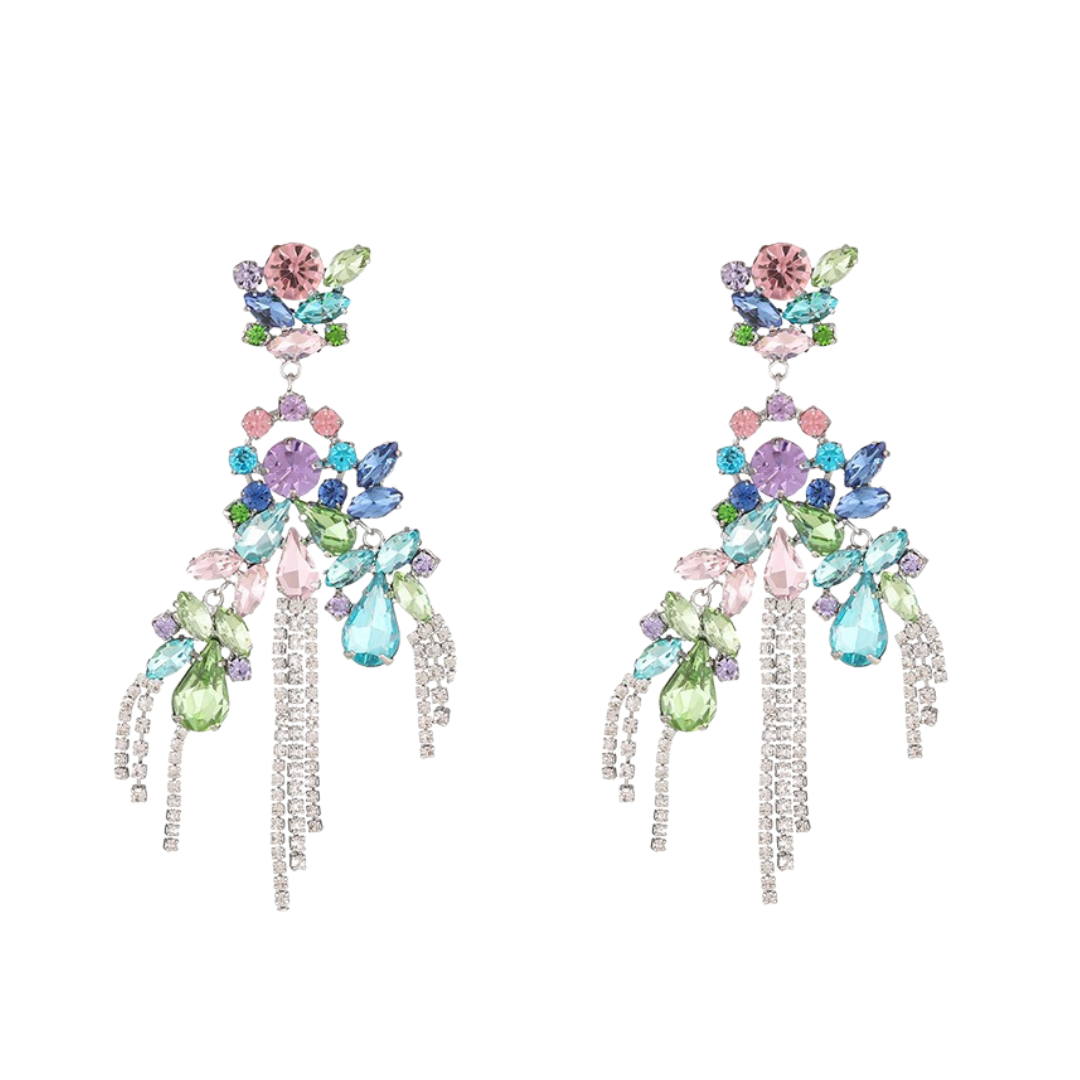 Colorful Cyberpunk Dopamine Earrings