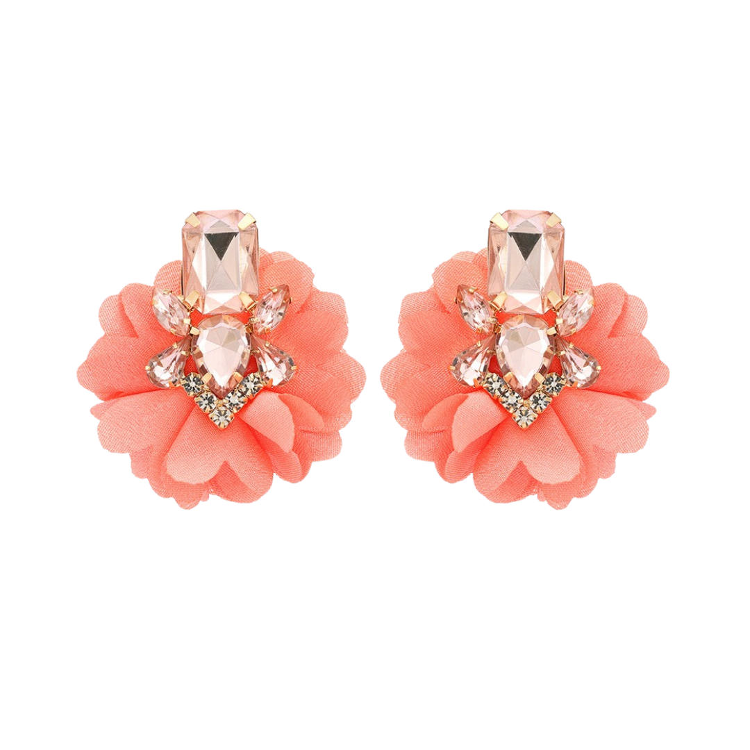 Classic Elegant Flower Earrings