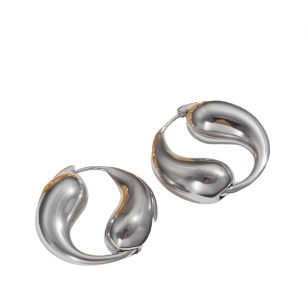 Tai Chi Water Drop Earrings