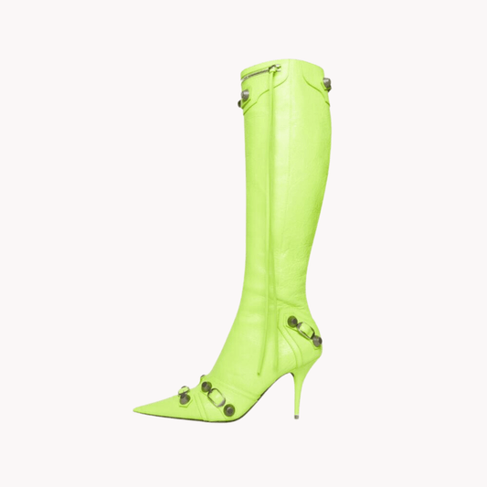 Metal Buckle Boots