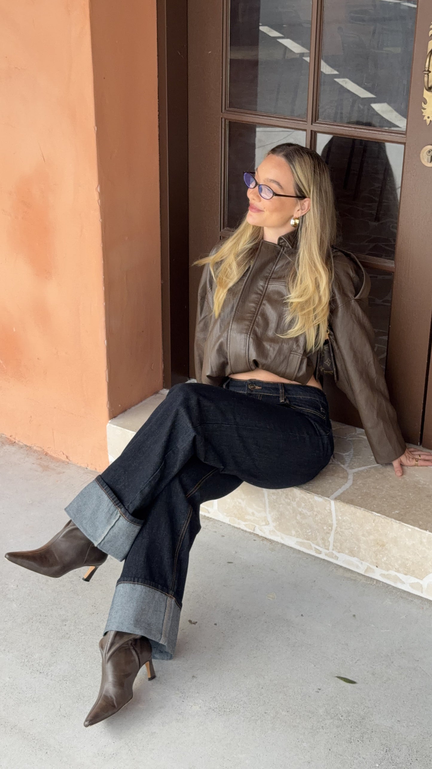 Top Model Cuffed Jean - Indigo