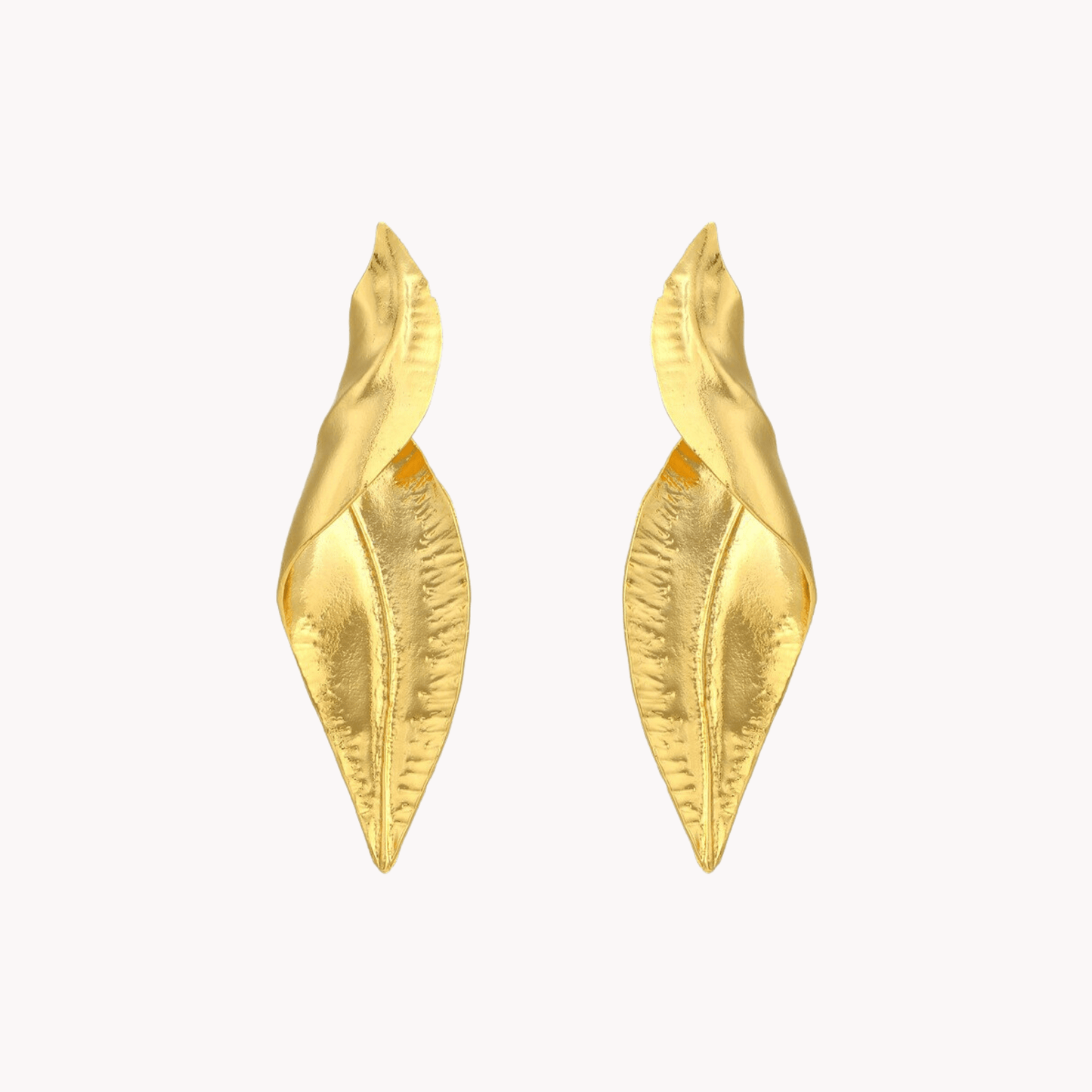 Twisted Leaf Earrings