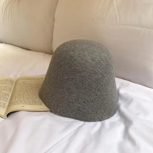 Woolen Felt Bucket Dome Hat